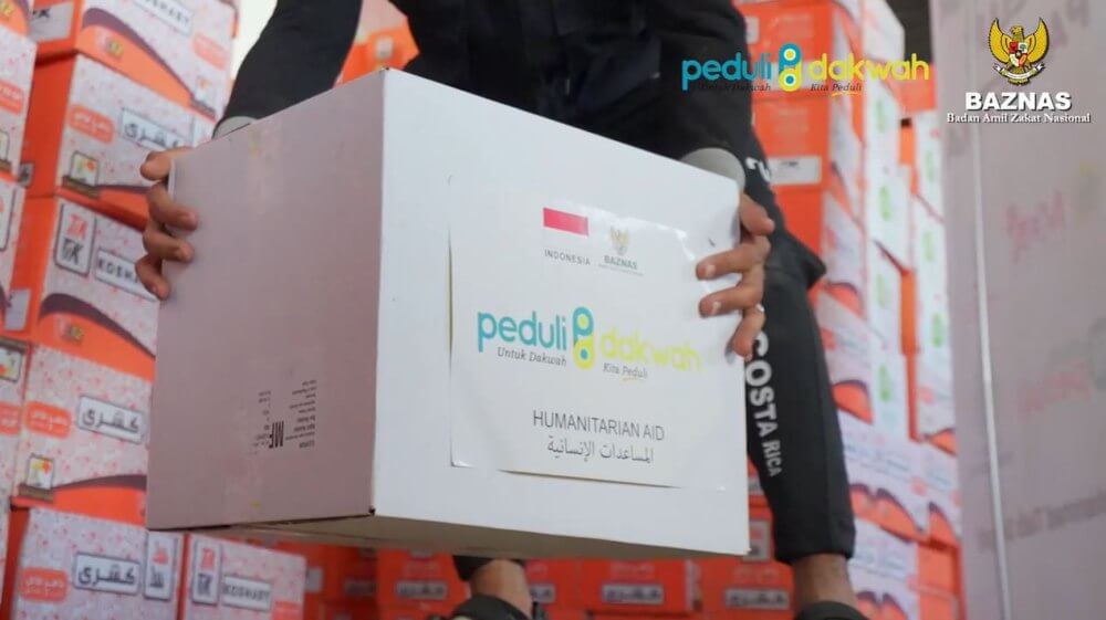 bantuan LAZ peduli dakwah untuk palestina